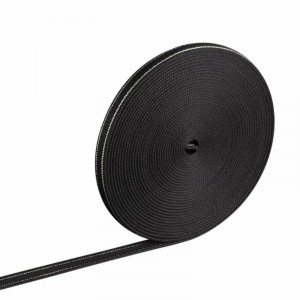 SHINO NT24 088 черный Низковольтный текстильный шинопровод, длина 10м IP20 24V EASY