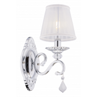 Светильник SFS 1208/1WB CR тканевый плафон D300/H140/1/E14/40W (1/5) RSP