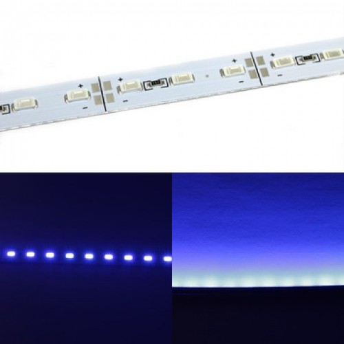 Светодиодная линейка алюминиевая SMD 5630 72 LED, 96см, 7,2W синяя