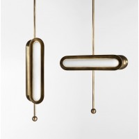 Светильник DZN3-1-17 BRONZE/БРОНЗА D350/H65/2/LED/20W