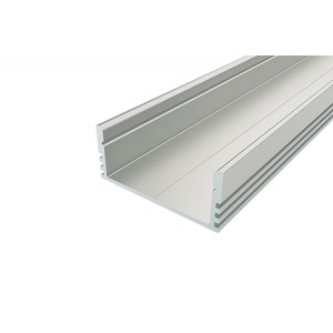 Профиль накладной широкий алюминиевый LC-LP-1228-2 12*28