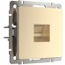 WERKEL WL11-RJ-45 / Розетка Ethernet RJ-45 (шампань) a040910 W1181011