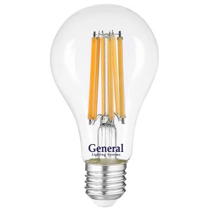 Лампа Филамент GLDEN-A65S-25ВТ-230-E27-2700 1/10/100