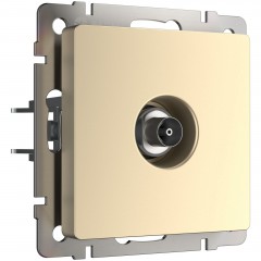 WERKEL WL11-TV / ТВ-розетка оконечная  (шампань) a040925 W1183011