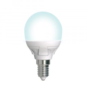 LED-G45 7W/4000К/E14/FR/DIM PLP01WH лампа диммируемая ,ф орма шар , яркая RSP
