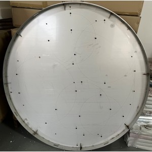 База 1200мм/хром/без крепежа - металлическая потолочная площадка для светильника, SPFR35471