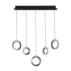 LH8028/5P-BK-SGD-PBK ЛЮСТРА