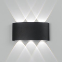 Светильник настенный RG-BD302B ЧЕРНЫЙ 6/LED/6W/4500K 170*80*55mm TWIN (аналог 9846) (1/50)