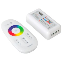 Контроллер GDC-RGBW-288-R-IP20-12 (12/24V 288/576W, 4x4A, ПДУ, RF) 511801 RSP