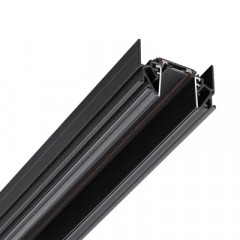 SHINO NT23 044 черный Низковольтный шинопровод для монтажа в натяжной потолок 2м IP20 48V SMA