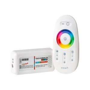 Контроллер GDC-RGBW-288-R-IP20-12 (12/24V 288/576W, 4x4A, ПДУ, RF) 511801 RSP