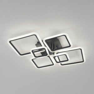 Светильник C112/6 BLACK/ЧЁРНЫЙ D1000/H200/6/LED/200W DIMMER ПДУ 2.4 SPF24-07