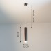 Светильник Elegant SPF-10216 COFFEE/КОФЕ D55/H300/1/GU10/50W SIRIUS без лампы SPF13 (1)