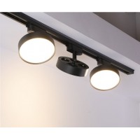 Светильник IL.0014.0020 BLACK/ЧЕРНЫЙ D120/H170/LED/1/18W 4000K BRAIN SPF13 (1/50)