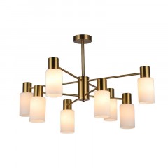 Светильник 12121/9SN MK Серый / Хром D700/H350/9/E14/40W (1)