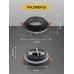 Ecola GX53 H4 SP5370 светильник встраив. Спот IP65 Черный матовый с черной окантовкой 110х54 (к+)