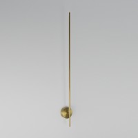 Светильник настенный Minimal 02 (brass) (Золото, 10х104 cm, IP20, LED, латунь) 02187 RSP