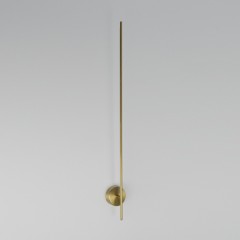 Светильник настенный Minimal 02 (brass) (Золото, 10х104 cm, IP20, LED 14W, латунь) 02187 RSP