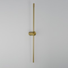 Настенный светильник Minimal 02 (brass) (Золото, 10х83 cm, IP20, LED, латунь 02188 RSP