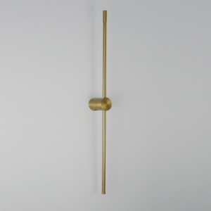 Настенный светильник Minimal 02 (brass) (Золото, 10х83 cm, IP20, LED, латунь 02188 RSP