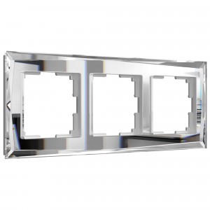 WERKEL WL08-Frame-03/Рамка на 3 поста (зеркальный) a045797 W0031220