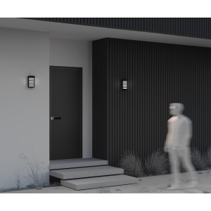 Настенный светильник (бра) Outdoor O034WL-01B