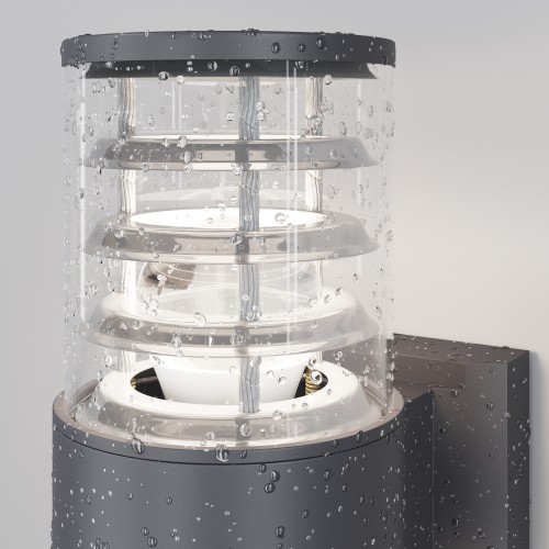 Настенный светильник (бра) Outdoor O576WL-01GR