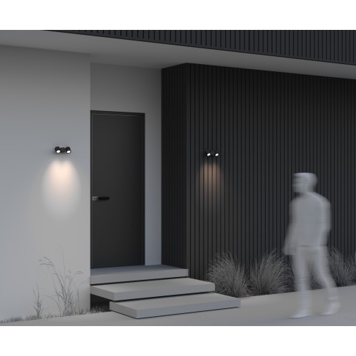 Настенный светильник (бра) Outdoor O010WL-02B