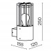 Настенный светильник (бра) Outdoor O453WL-01GF