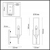 Бра Odeon Light Modern Diatra 4689/1W