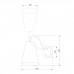 Бра TK Lighting 2445 Wire White