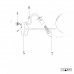 Бра iLamp Globe 10346W/1 BK-WH