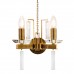 Бра Crystal Lux Marron AP2 Brass