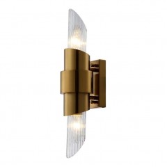 Бра Crystal Lux Justo AP2 Brass