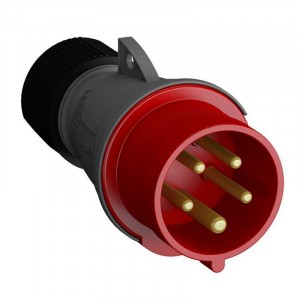 Вилка кабельная EasySafe 416EP6,16А,3P+N+E,IP44,6ч 2CMA101967R1000