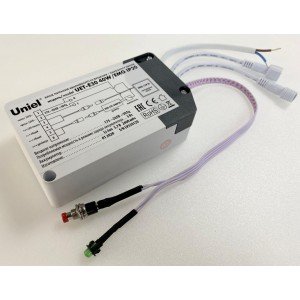 Блок аварийного питания Uniel 3,7V 40W IP20 2,6A UET-E30 40W/EMG IP20 UL-00006766