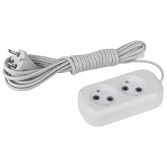 Удлинитель ЭРА UX-2-3m Б0038558 Удлинитель ЭРА UX-2-3m Б0038558