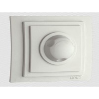 Диммер поворотный Mono Electric Larissa белый 103-191905-134