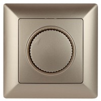 Диммер поворотный ЭРА Intro Solo 600W шампань 4-401-04 Б0043399