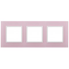 Рамка 3-постовая ЭРА Elegance 14-5103-30 Б0034520