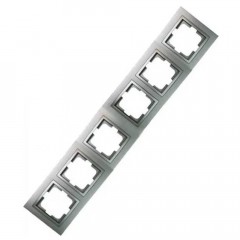 Рамка 6-я Mono Electric Despina антрацит 102-240000-166
