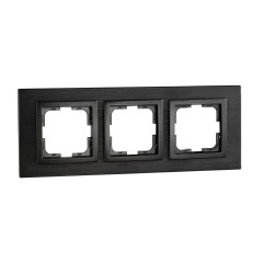 Рамка 3-постовая Mono Electric Style Aluminium дымчатый графит 107-820000-162 Рамка 3-постовая Mono Electric Style Aluminium дымчатый графит 107-820000-162