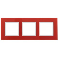 Рамка 3-постовая ЭРА Elegance 14-5103-23 Б0034514