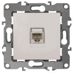 Розетка телефонная RJ11 ЭРА 12 12-3105-02 Б0014712 Розетка телефонная RJ11 ЭРА 12 12-3105-02 Б0014712