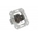 Розетка 2P+E Liregus Epsilon с крышкой коричневый 28-1363