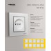 Розетка 2P+E Vesta-Electric Exclusive White белый FRZ00040004BEL