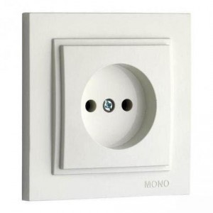 Розетка 2К Mono Electric Despina 16A 250V винтовое подключение слоновая кость 102-010022-116 Розетка 2К Mono Electric Despina 16A 250V винтовое подключение слоновая кость 102-010022-116