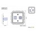 Розетка HDMI/TV оконечная Liregus Epsilon коричневый 28-1561