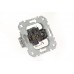 Розетка 2P+E Liregus Epsilon со шторками красный 28-0165