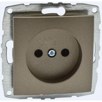 Розетка 2К Mono Electric Despina/ Larissa 16A 250V винтовое подключение бронза 500-002322-116 Розетка 2К Mono Electric Despina/ Larissa 16A 250V винтовое подключение бронза 500-002322-116